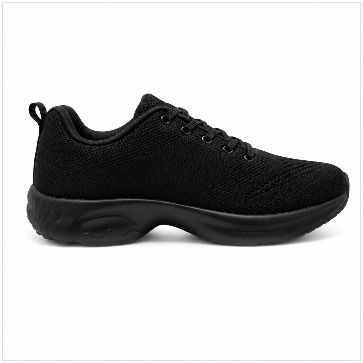 Campus Black Motion Lightweight Shoes