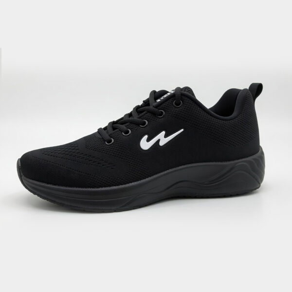 Campus Black Motion Lightweight Shoes
