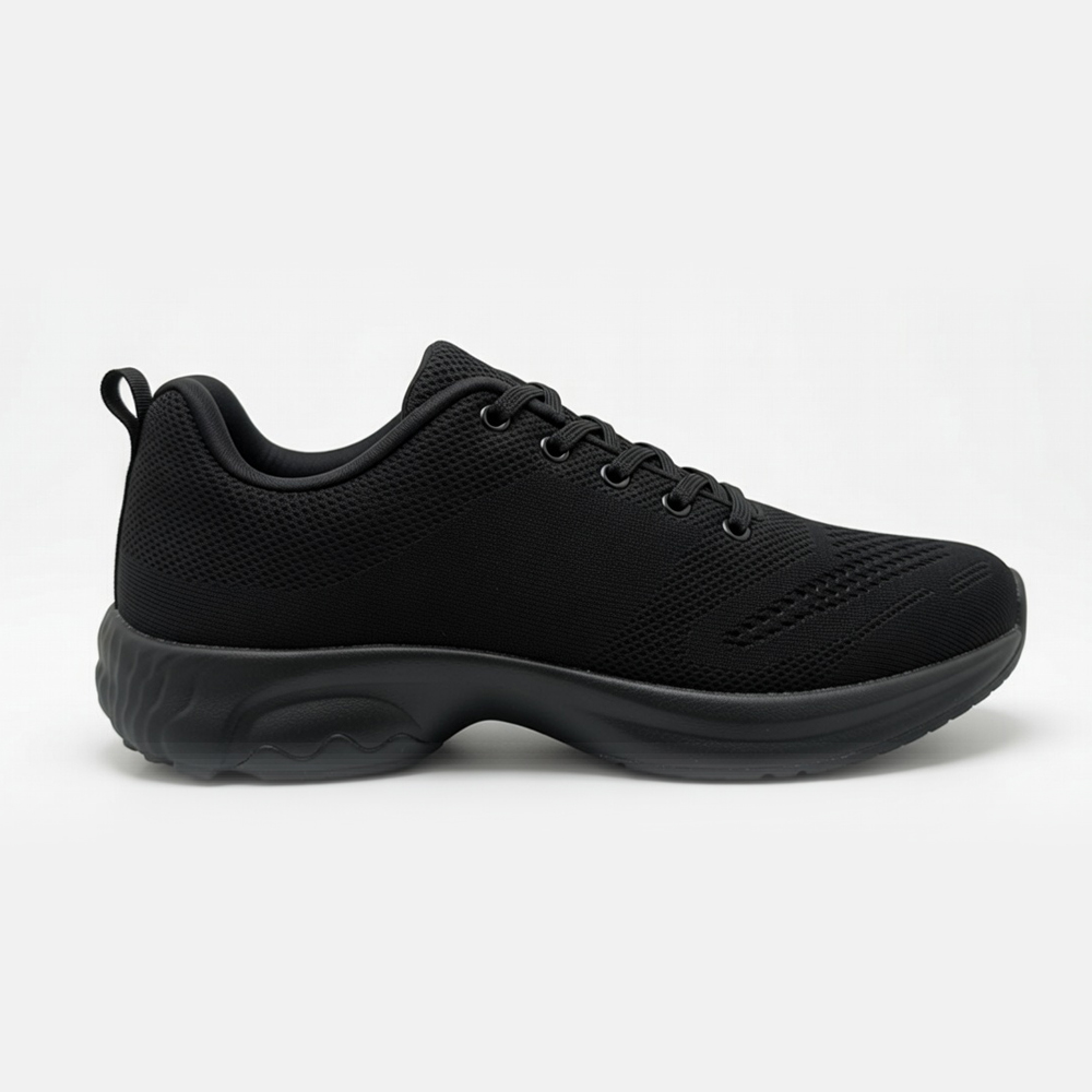 Campus Black Motion Lightweight Shoes