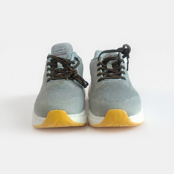 Campus Air Fusion Pro Running Shoes – Grey/Yellow