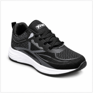 Men’s Black Premium Mesh Formal Comfort Shoes